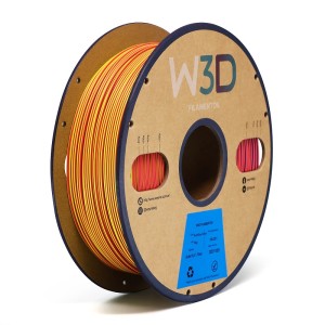 W3D PLA Matte Red + blue + yellow